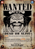 Gol.D.Roger -  (SP) (Wanted Poster) SEC Carrying On His Will OP09-118 NM