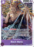 Black Maria SR Two Legends OP08-074 NM