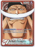 Edward.Newgate (001) (Alternate Art) L The World's Strongest Warriors OP17-001 NM