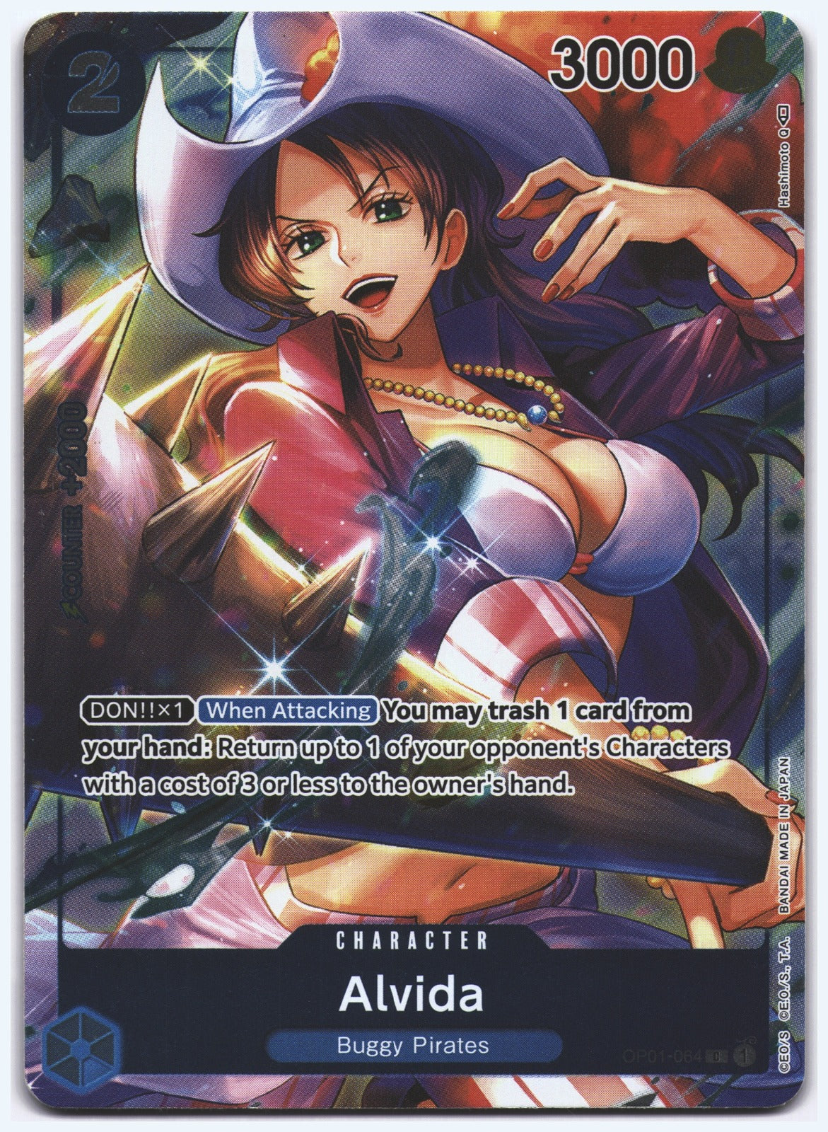 Alvida (Box Topper) C Romance Dawn OP01-064 NM