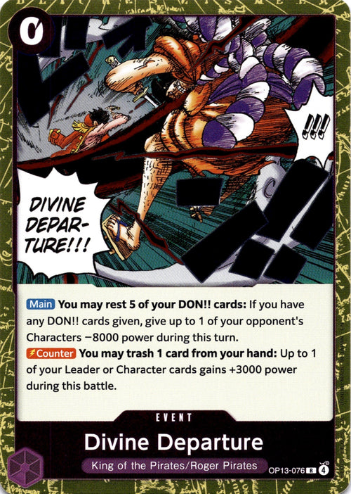 Divine Departure R Carrying On His Will OP13-076 NM