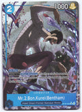 Mr.2.Bon.Kurei(Bentham) (055) (Alternate Art) R The Time of Battle OP16-055 NM