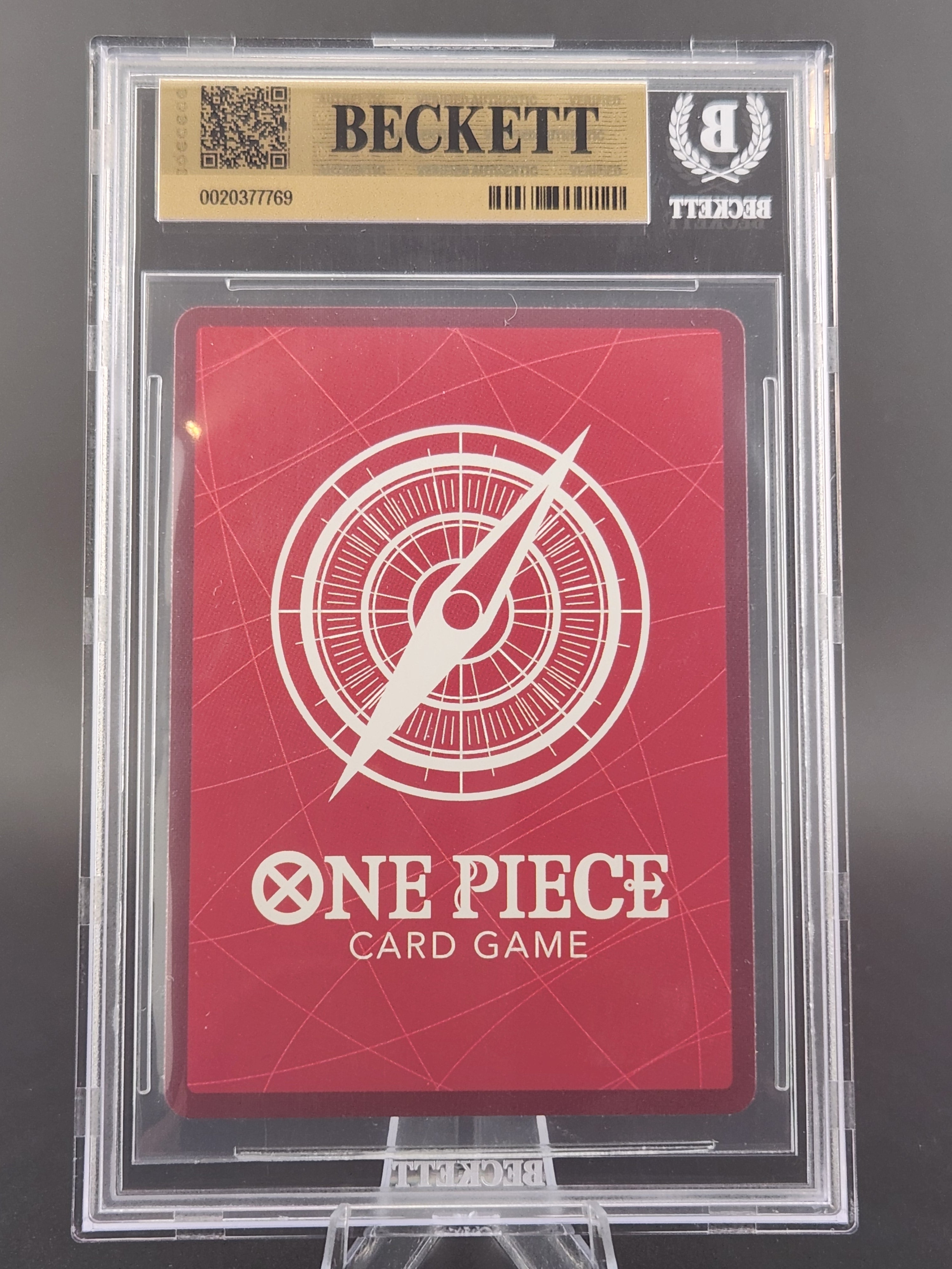 2024 One Piece Monkey D. Luffy 2024 OP09-061 Alt Art Leader BGS Pristine 10