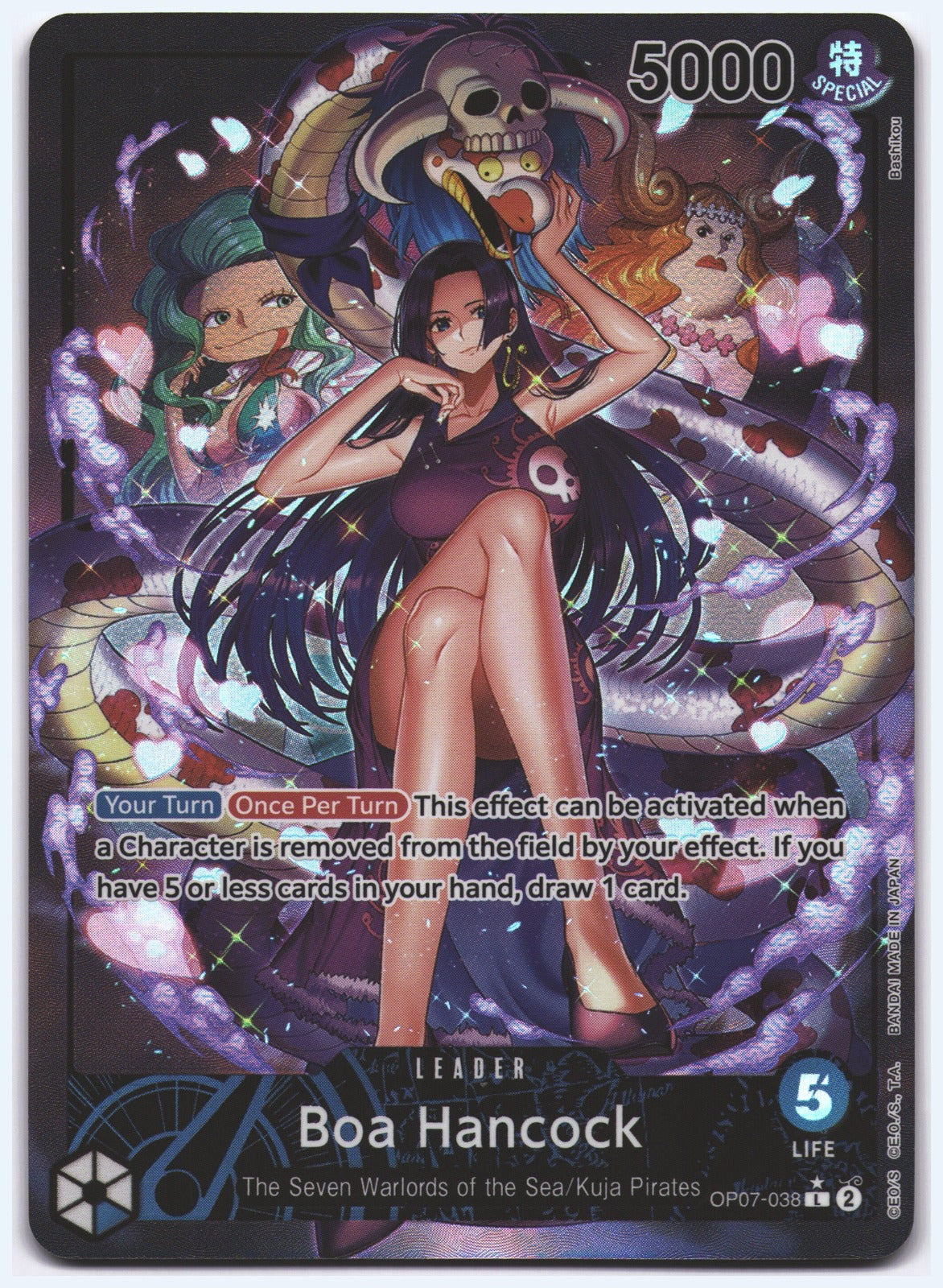 Boa Hancock (038) (Parallel) L 500 Years in the Future OP07-038 NM
