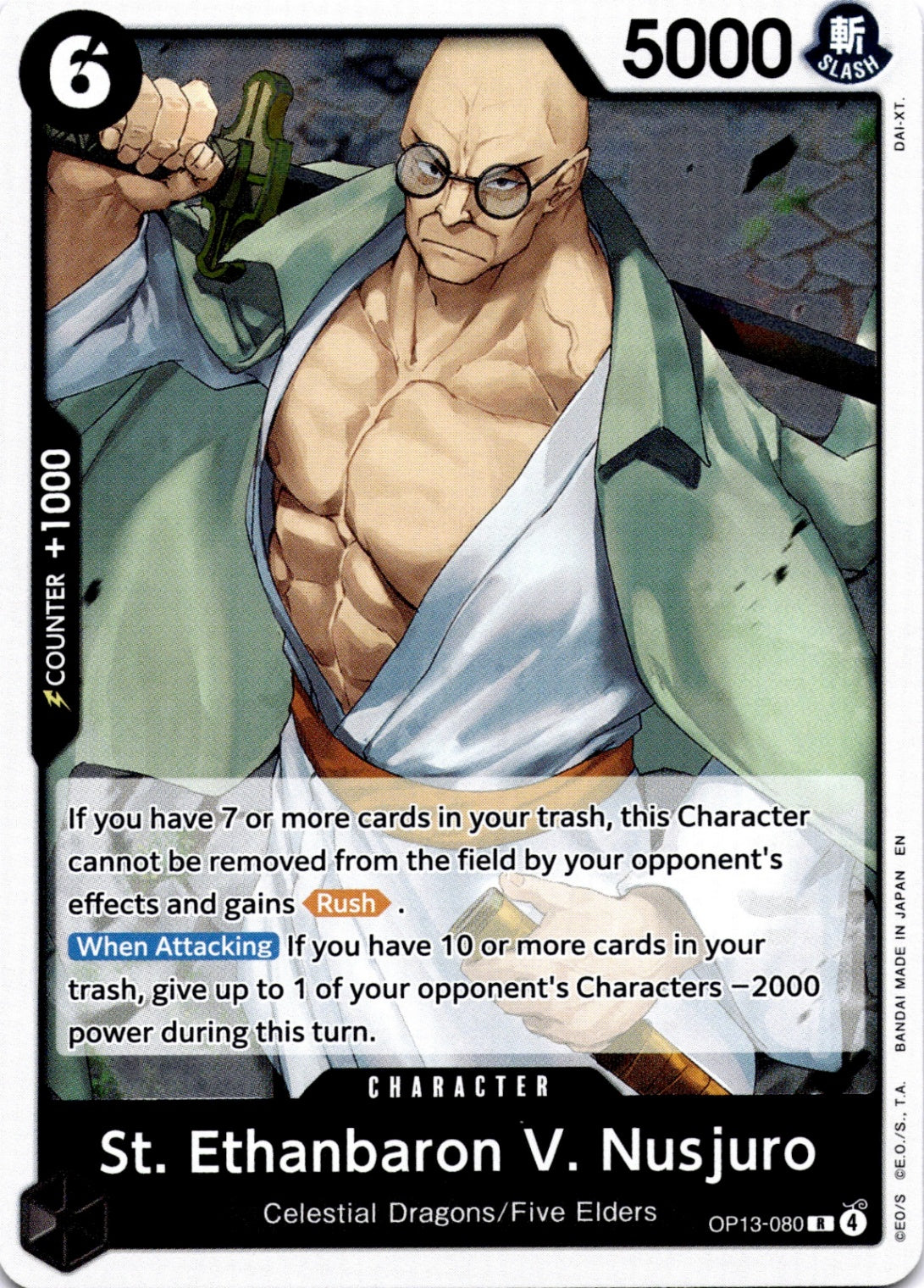 St. Ethanbaron V. Nusjuro R Carrying On His Will OP13-080 NM