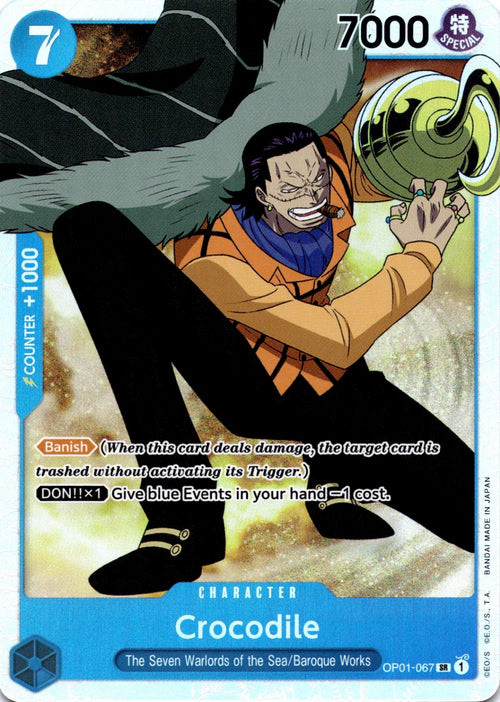 Crocodile (067) SR Romance Dawn OP01-067 NM
