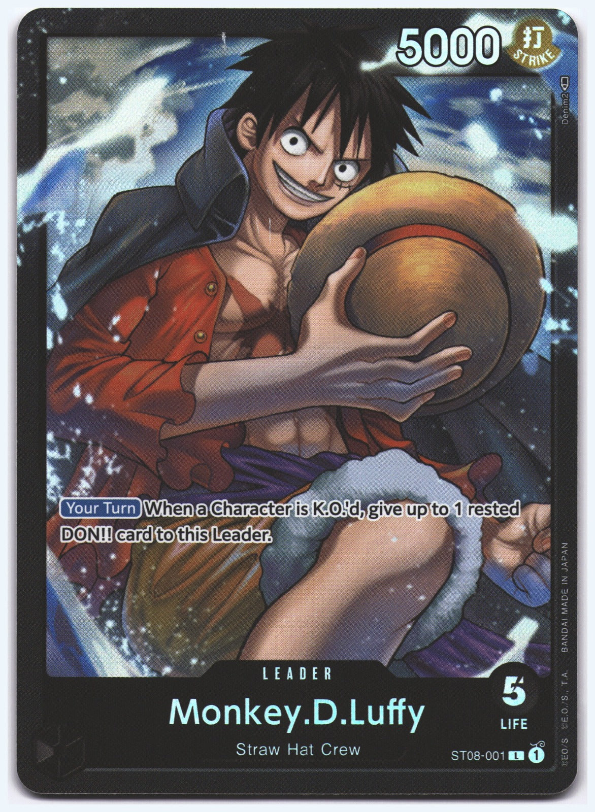 Monkey.D.Luffy (001) L Starter Deck 8: Monkey.D.Luffy ST08-001 NM
