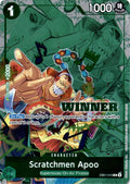 Scratchmen Apoo (Winner Pack 2025 Vol. 2) R One Piece Promotion Cards EB01-015 NM