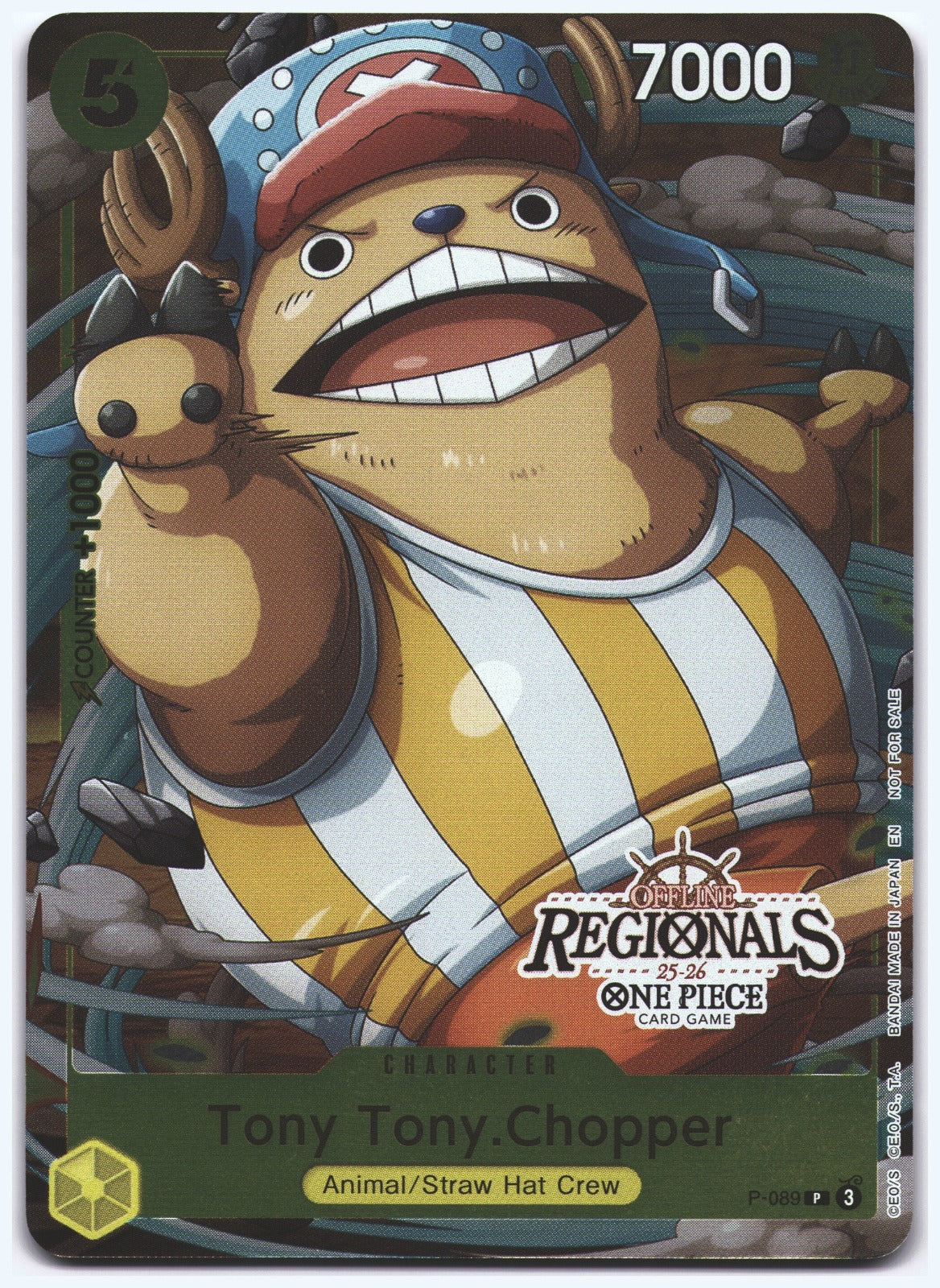 Tony Tony.Chopper (Offline Regional Participation Pack 2025 Vol.2) PR One Piece Promotion Cards P-089 NM