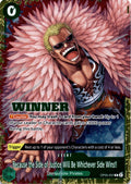 Because the Side of Justice Will Be Whichever Side Wins!! (Winner Pack 2025 Vol. 4) R One Piece Promotion Cards OP05-037 NM