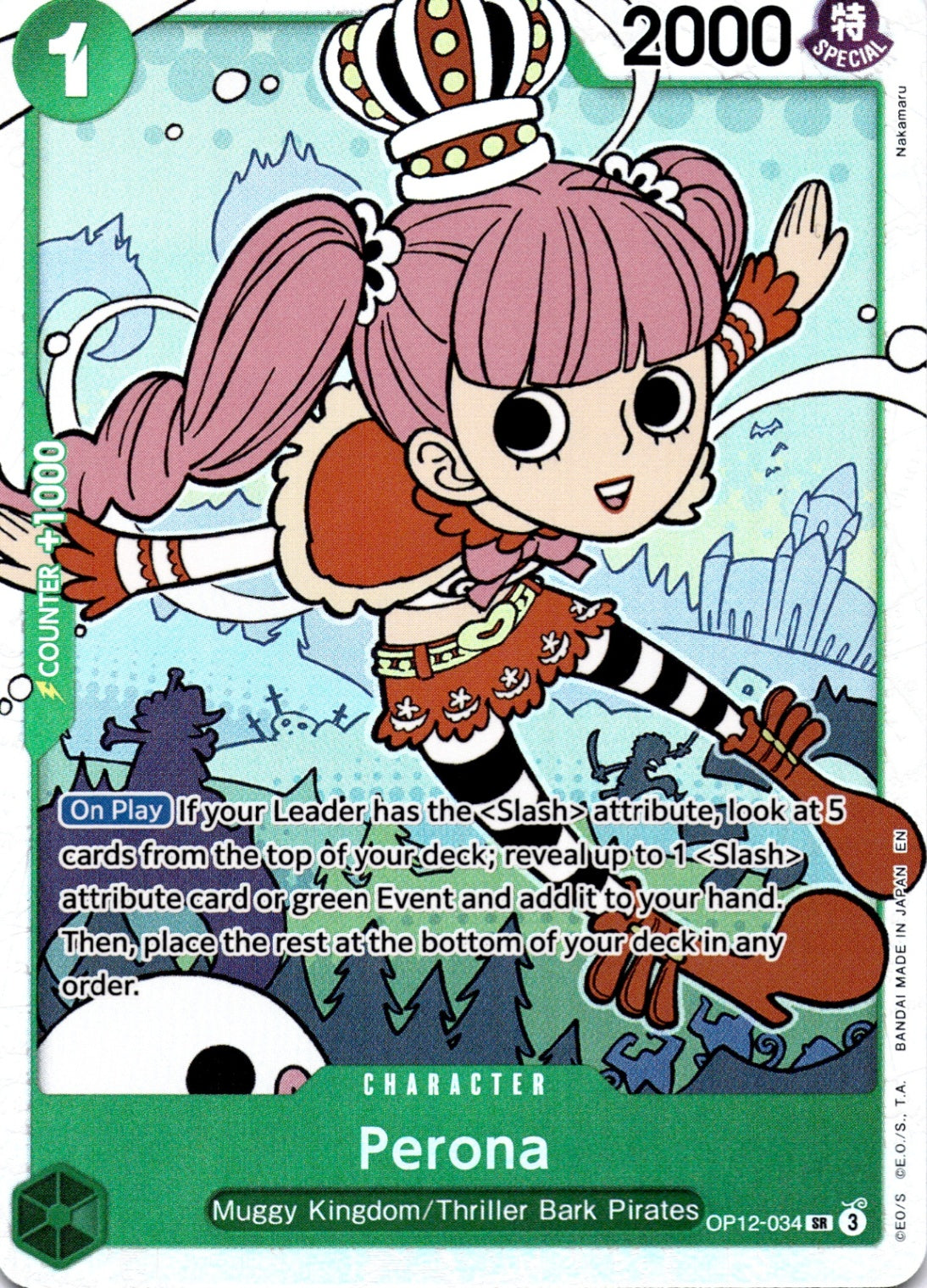 Perona SR Legacy of the Master OP12-034 NM