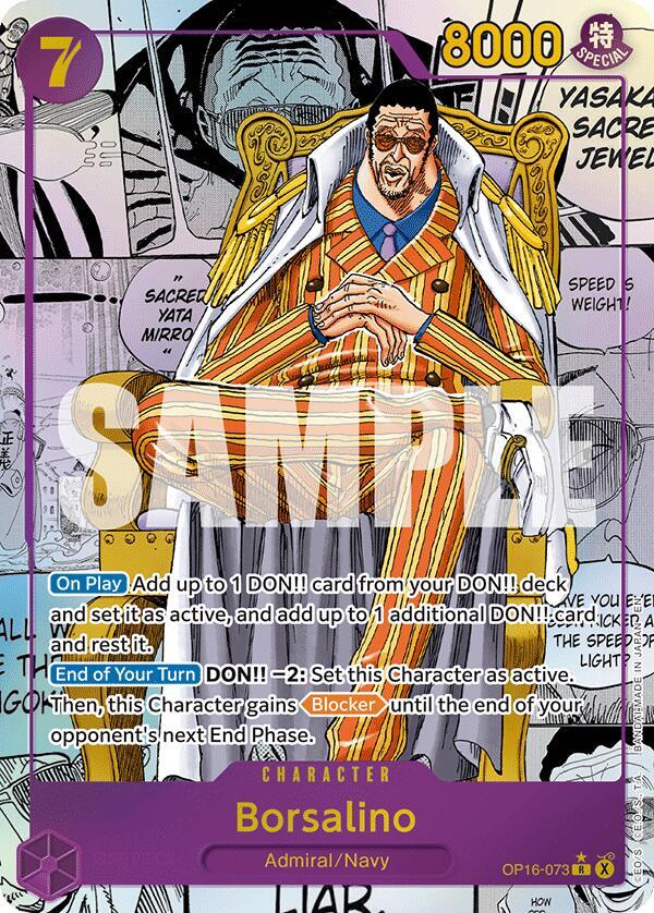 Borsalino (Manga) - The Time of Battle (OP16)