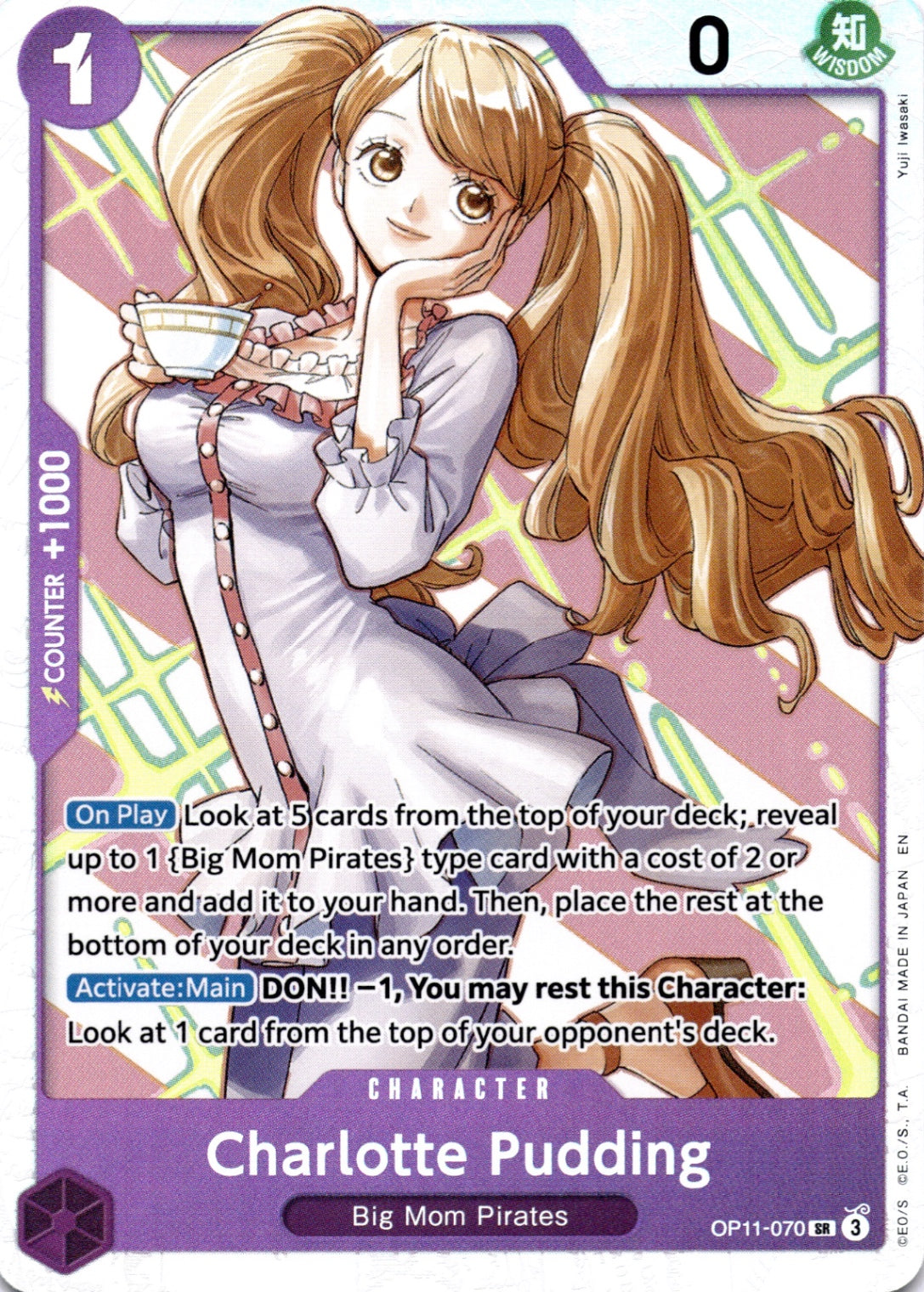 Charlotte Pudding SR A Fist of Divine Speed OP11-070 NM