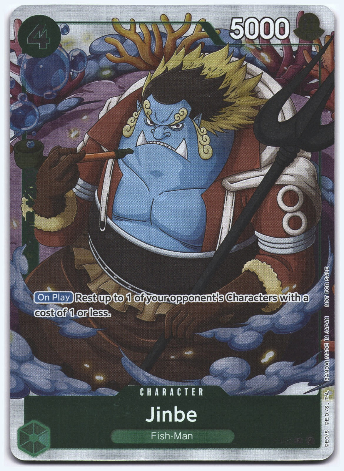 Jinbe (Event Pack Vol. 4) PR One Piece Promotion Cards P-063 NM