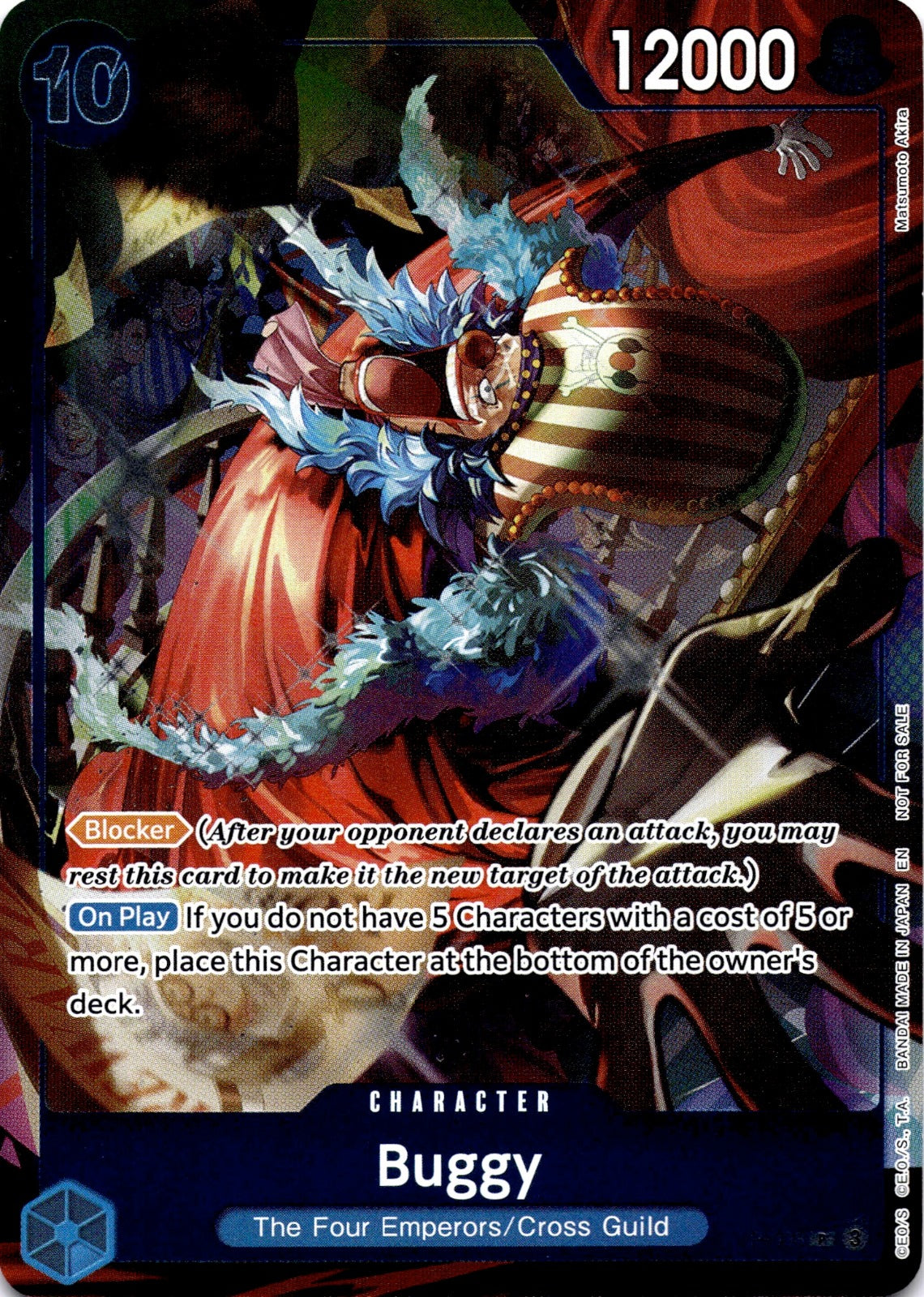 Buggy (Event Pack Vol. 8) PR One Piece Promotion Cards P-098 NM