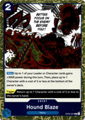 Hound Blaze (Textured Foil) R Premium Booster -The Best- OP05-057 NM