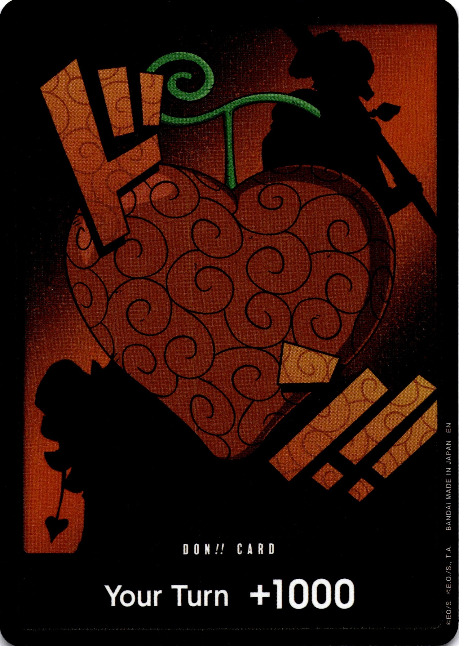 DON!! Card (Op-Op Fruit) (Devil Fruits Collection Vol. 3) DON!! One Piece Promotion Cards  NM
