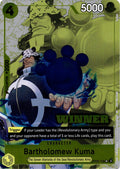 Bartholomew Kuma (Winner Pack 2025 Vol. 4) UC One Piece Promotion Cards OP09-108 NM