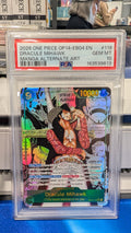 2026 ONE PIECE OP14-EB04 #119 DRACULE MIHAWK MANGA PSA 10
