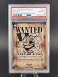 2024 One Piece OP09 EN Wanted Alternate Art #051 Buggy PSA 10 GEM MINT