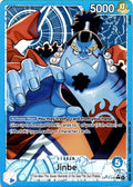 Jinbe - OP14-040 (Alternate Art) - The Azure Sea's Seven (OP14)