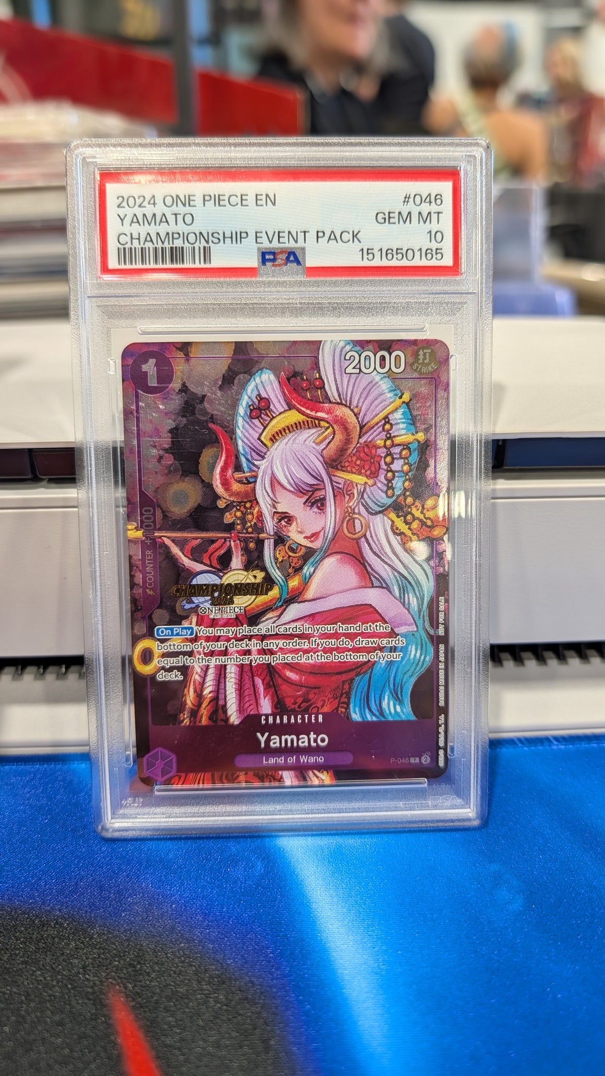 ONE PIECE CHAMPIONSHIP 2024 EVENT PACK #046 YAMATO PSA 10