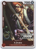 X.Drake (Judge Pack Vol. 7) UC One Piece Promotion Cards OP11-017 NM