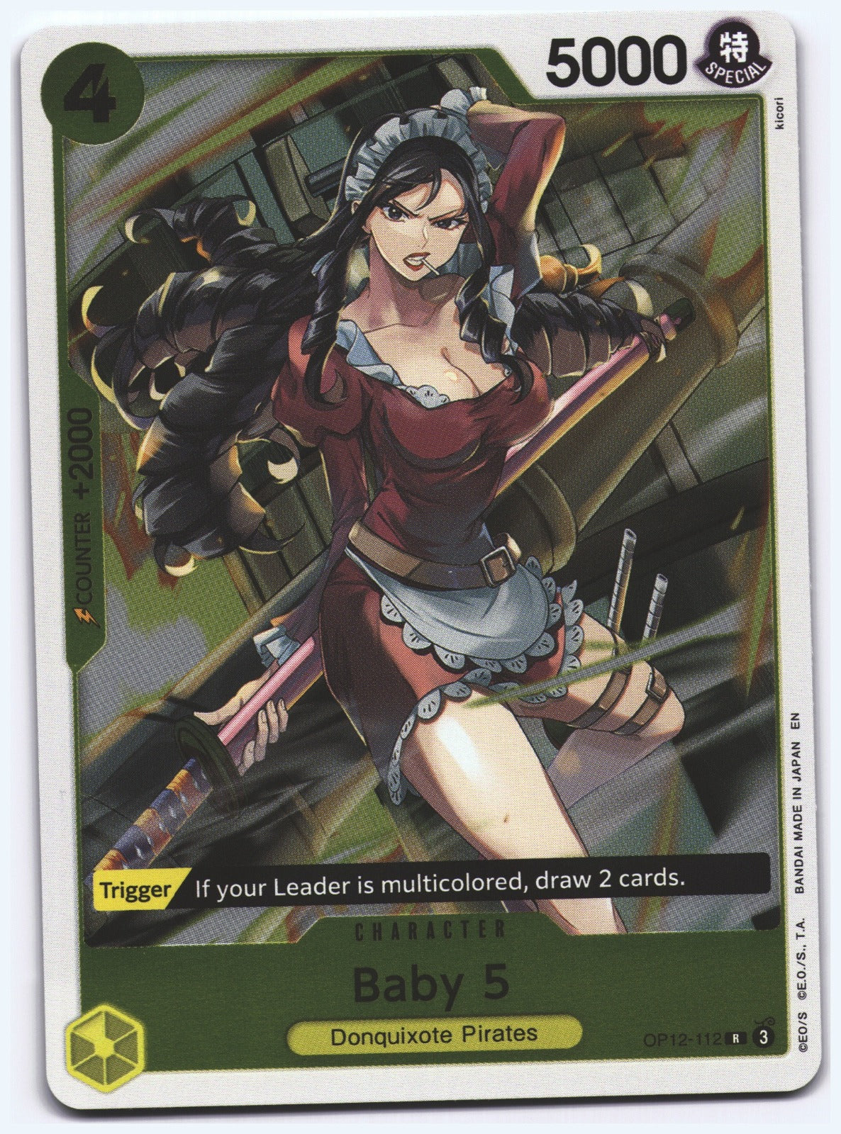 Baby 5 (112) R Legacy of the Master OP12-112 NM