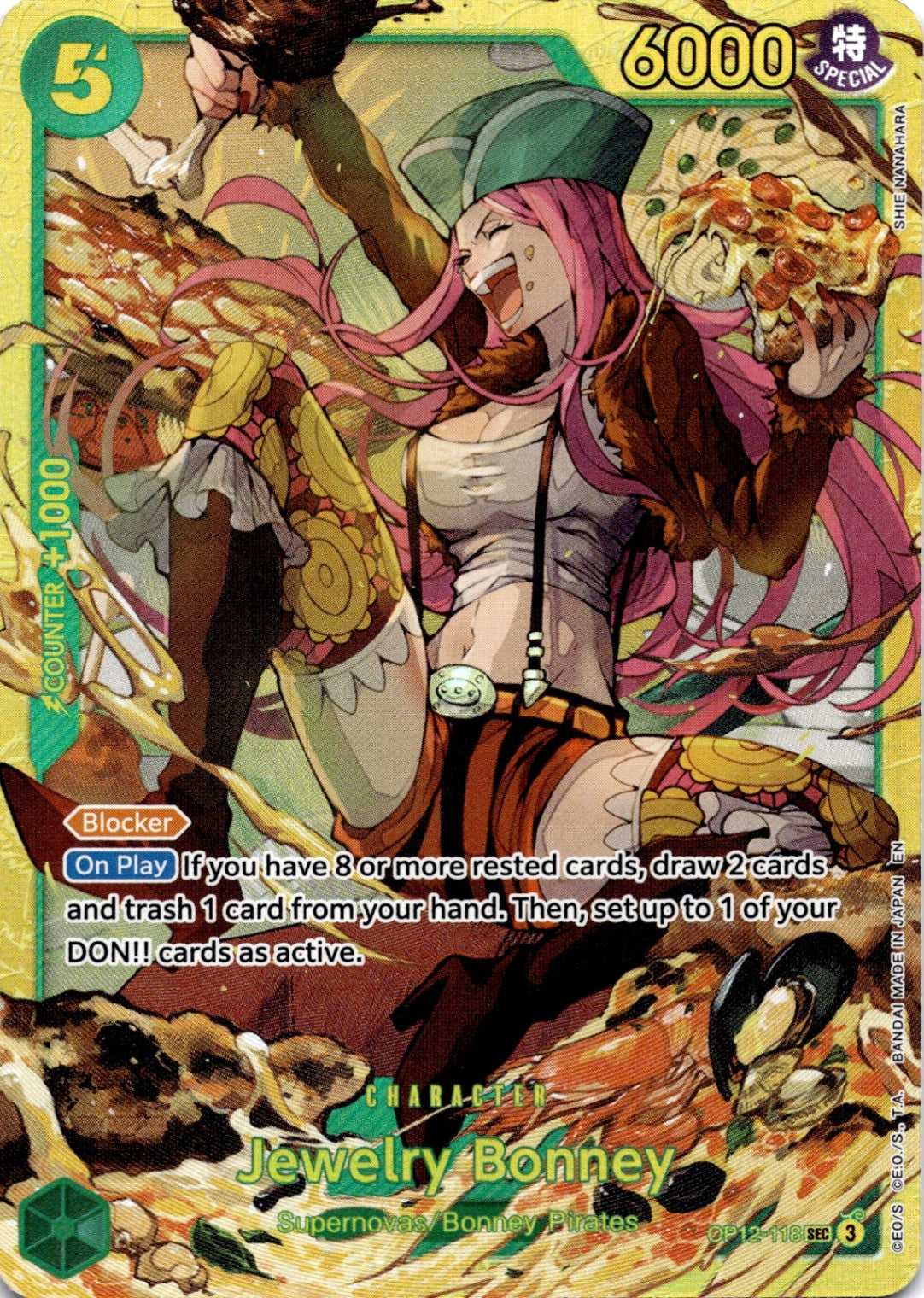 Jewelry Bonney (118) SEC Legacy of the Master OP12-118 NM