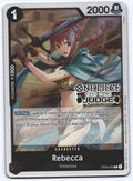 Rebecca (Judge Pack Vol. 6) R One Piece Promotion Cards OP04-092 NM