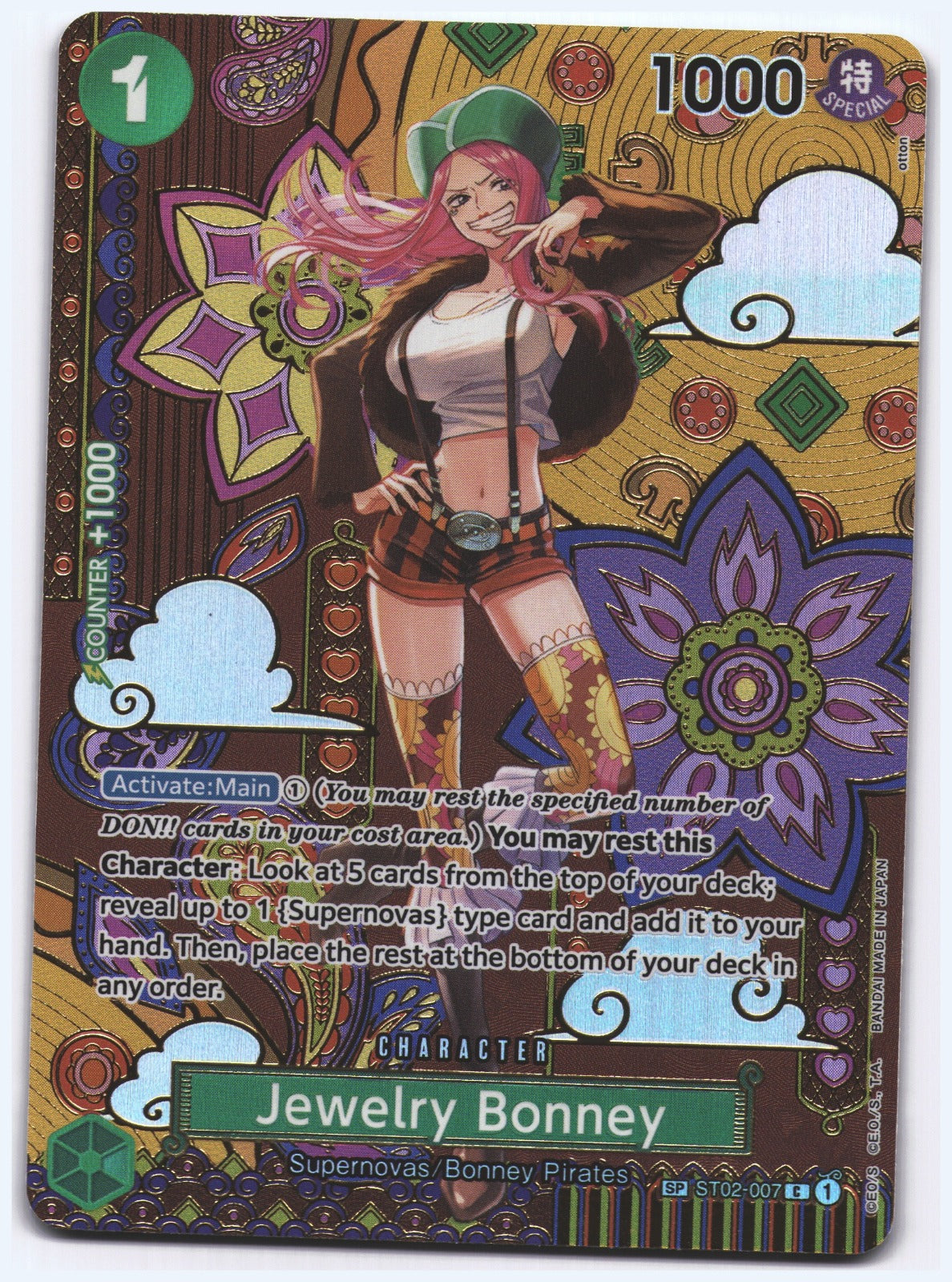 Jewelry Bonney (SP) C Two Legends ST02-007 NM