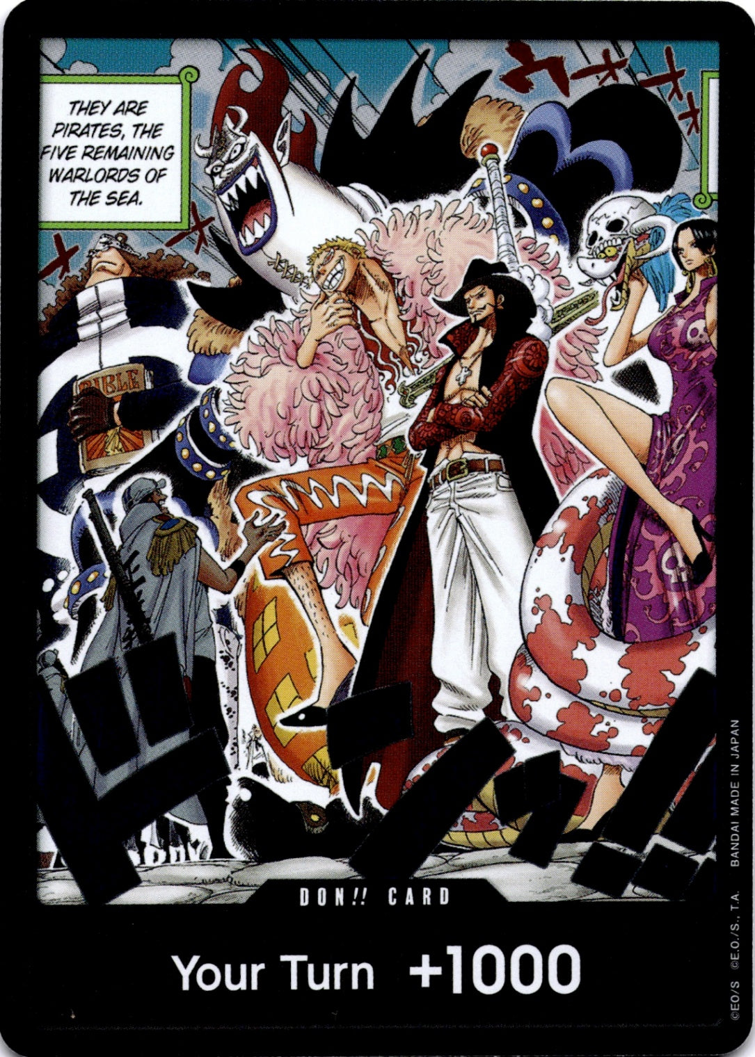 DON!! Card (Alternate Art) DON!! 500 Years in the Future NM