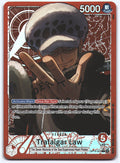 Trafalgar Law - (Alternate Art) L The Azure Sea's Seven OP14-001 NM