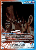 Portgas.D.Ace (002) (Alternate Art) L Carrying On His Will OP13-002 NM