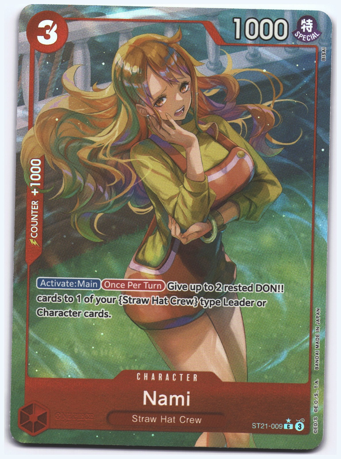 Nami (Parallel) C Starter Deck EX: Gear 5 ST21-009 NM