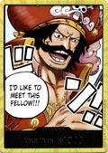 DON!! Card (Gol.D.Roger) (Gold) DON!! Carrying On His Will NM