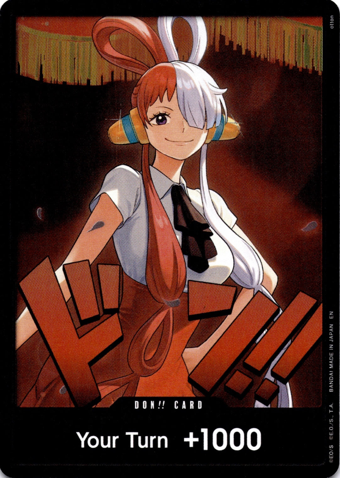 DON!! Card (Uta) DON!! Extra Booster: One Piece Heroines Edition NM