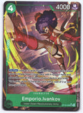 Emporio.Ivankov (026) (Alternate Art) SR The Time of Battle OP16-026 NM