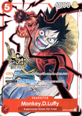Monkey.D.Luffy -  (3rd Anniversary Tournament 3 Brothers Pack) SR Carrying On His Will: 3rd Anniversary Tournament Cards ST01-012 NM