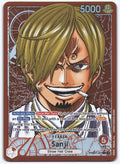 Sanji (Alternate Art) L Premium Booster -The Best- PRB01-001 NM