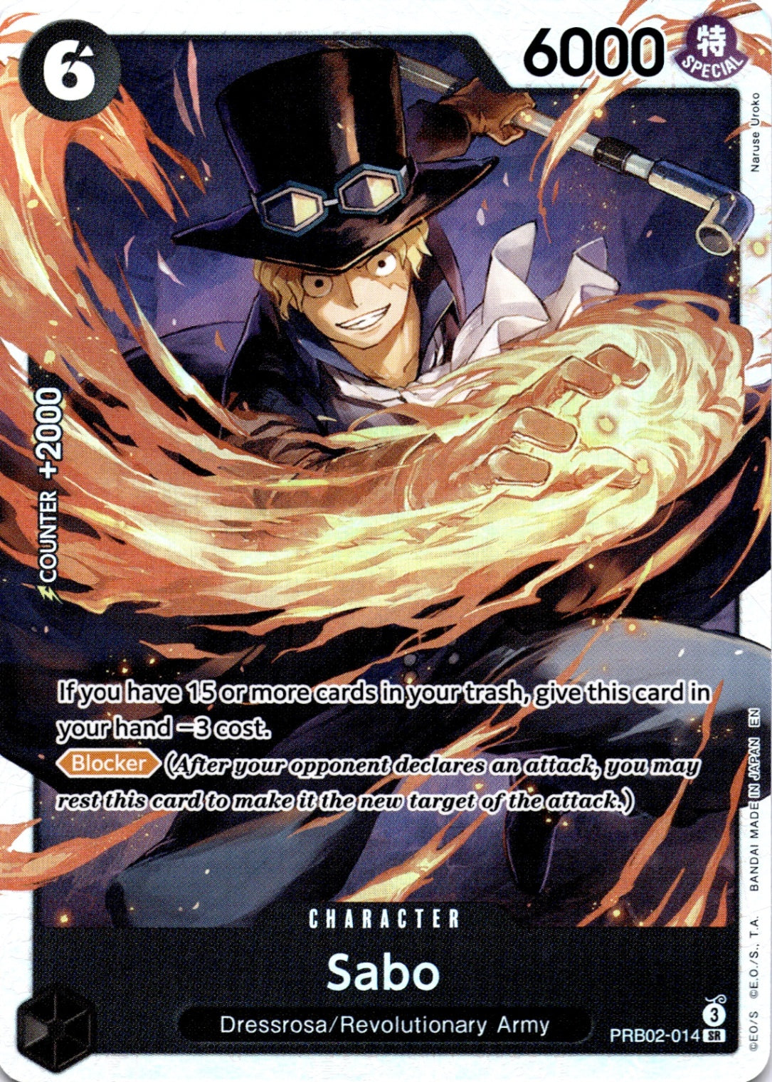 Sabo SR Premium Booster -The Best- Vol. 2 PRB02-014 NM