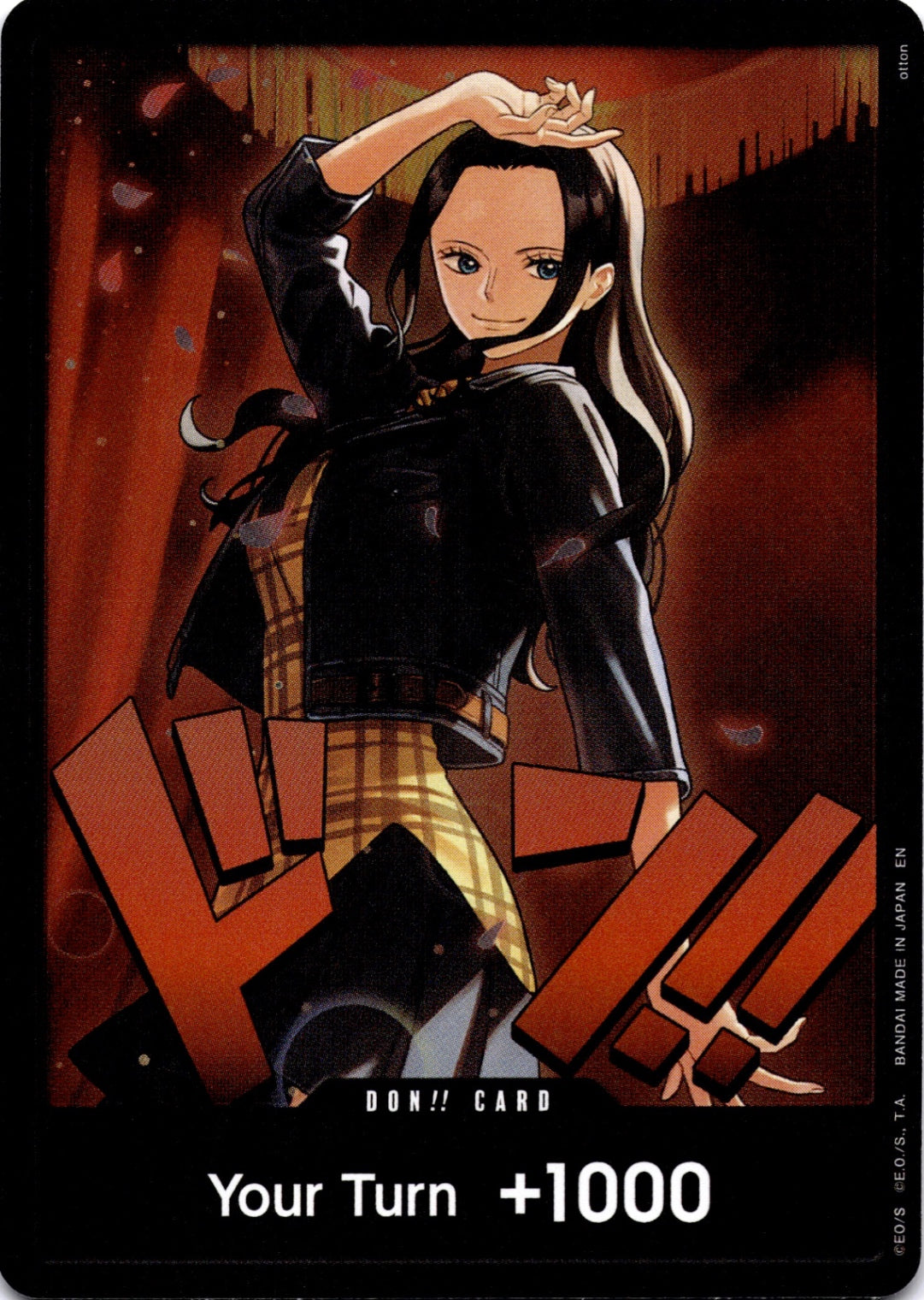 DON!! Card (Nico Robin) DON!! Extra Booster: One Piece Heroines Edition NM