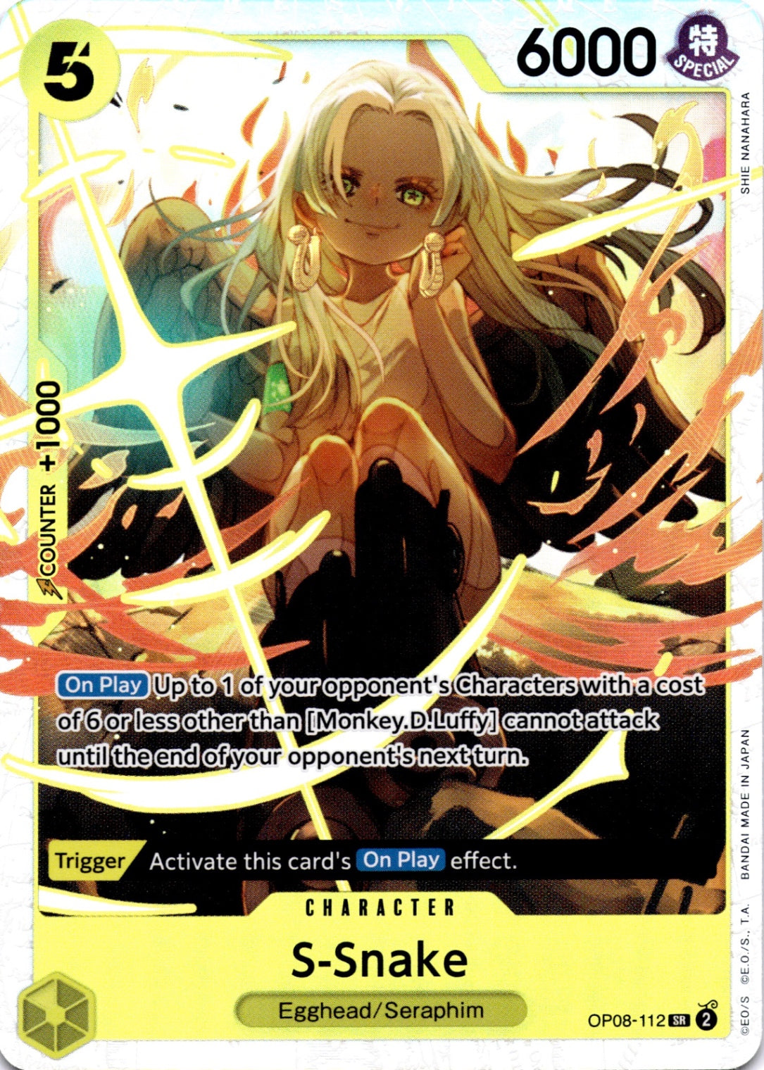 S-Snake SR Two Legends OP08-112 NM