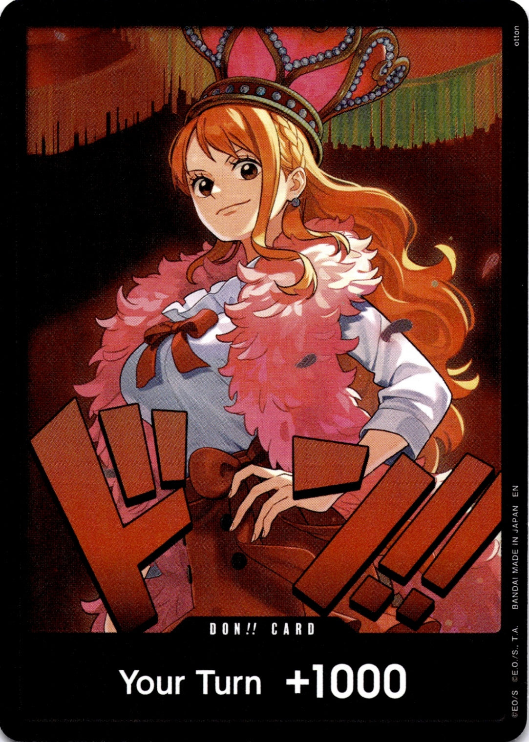DON!! Card (Nami) DON!! Extra Booster: One Piece Heroines Edition NM