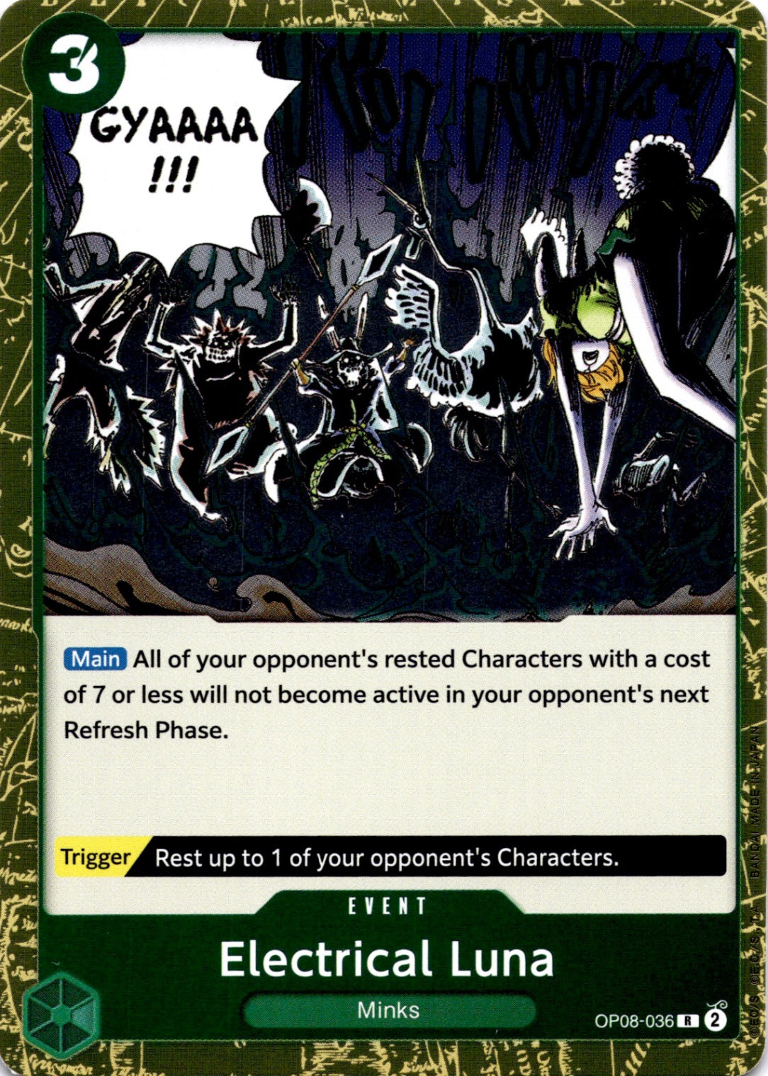 Electrical Luna R Two Legends OP08-036 NM