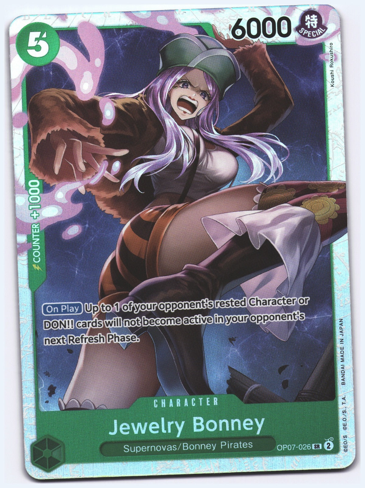 Jewelry Bonney (026) SR 500 Years in the Future OP07-026 NM