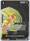 Miss.Valentine(Mikita) (Winner Pack 2026 Vol. 3) R One Piece Promotion Cards OP14-087 NM