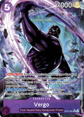 Vergo (Alternate Art) R The Azure Sea's Seven OP14-061 NM