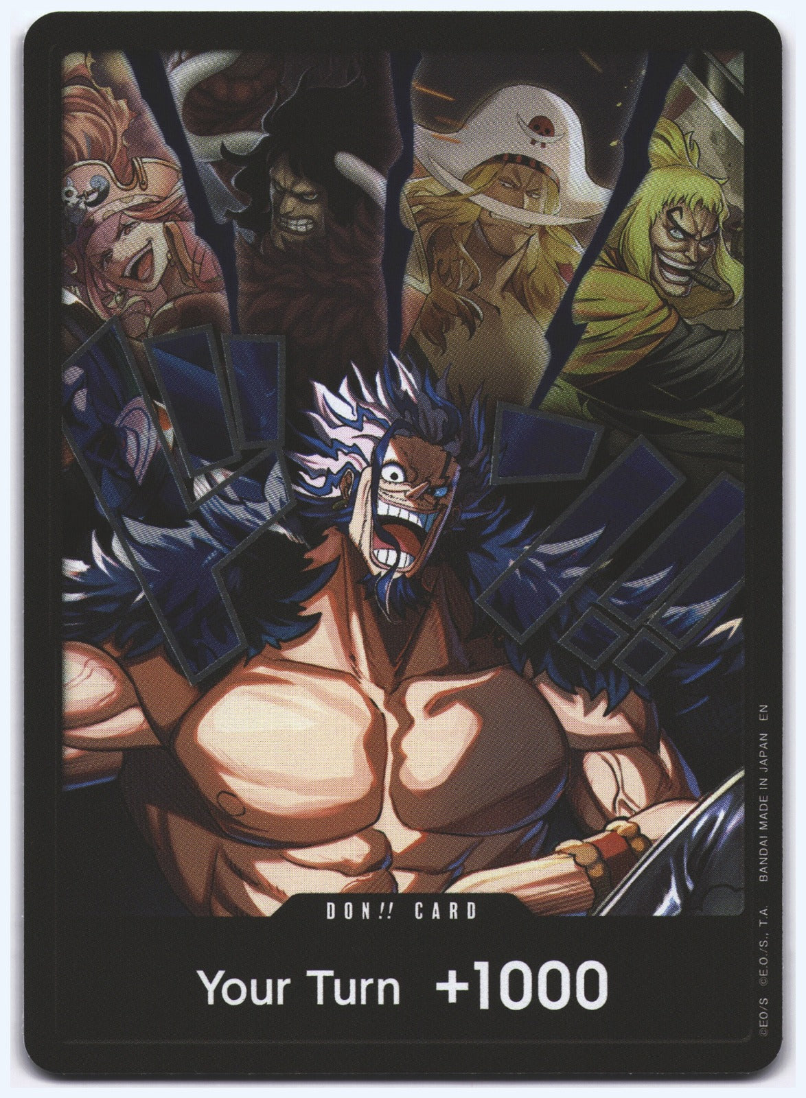 DON!! Card (Alternate Art) (Rocks) DON!! The World's Strongest Warriors NM