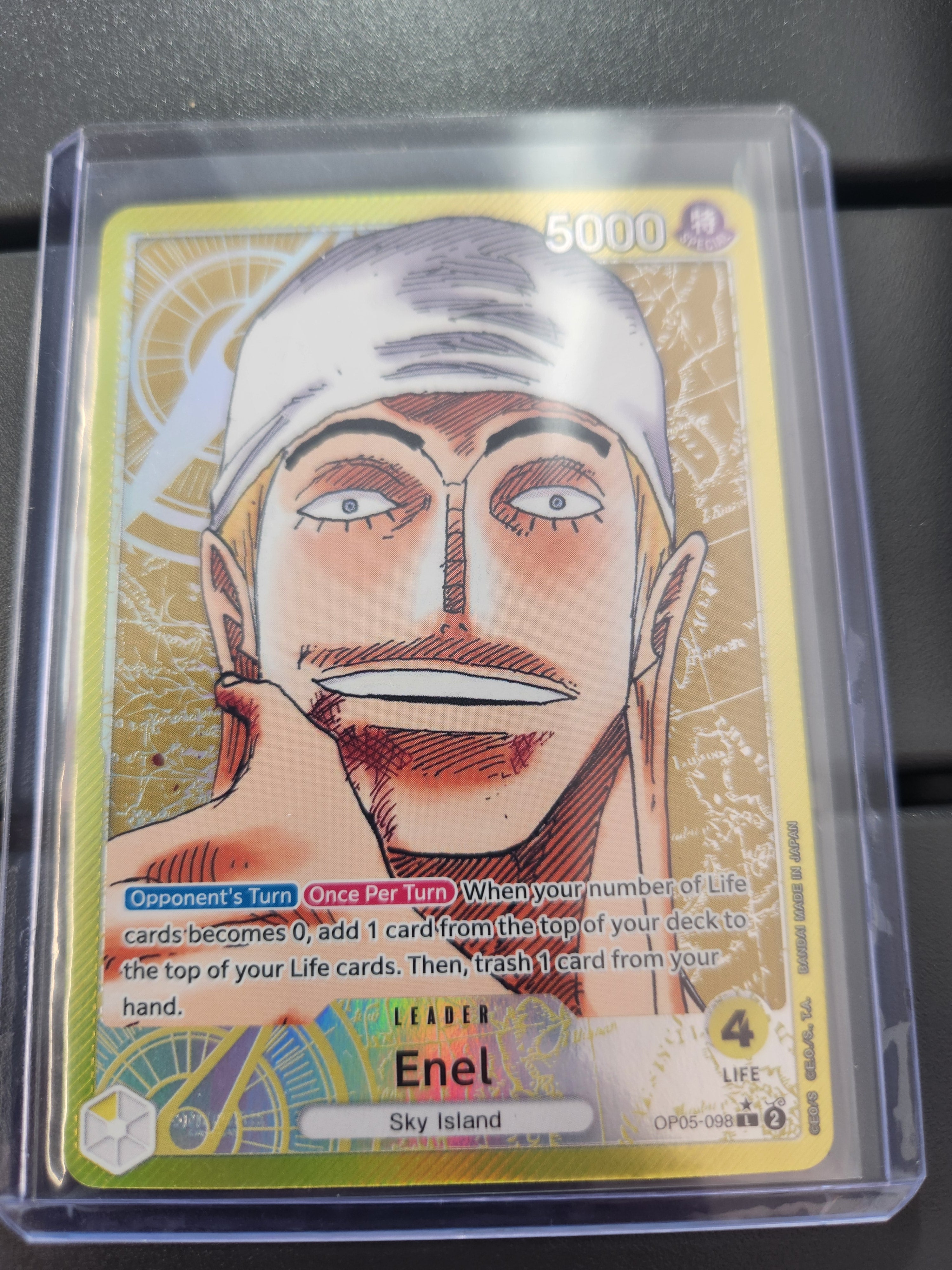 Enel (098) (Alternate Art) - Awakening of the New Era (OP05)
